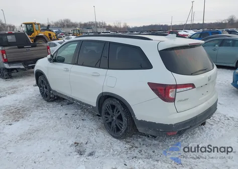 2021 Honda Pilot Awd Black Edition from USA, damaged, VIN 5FNYF6H71MB041976